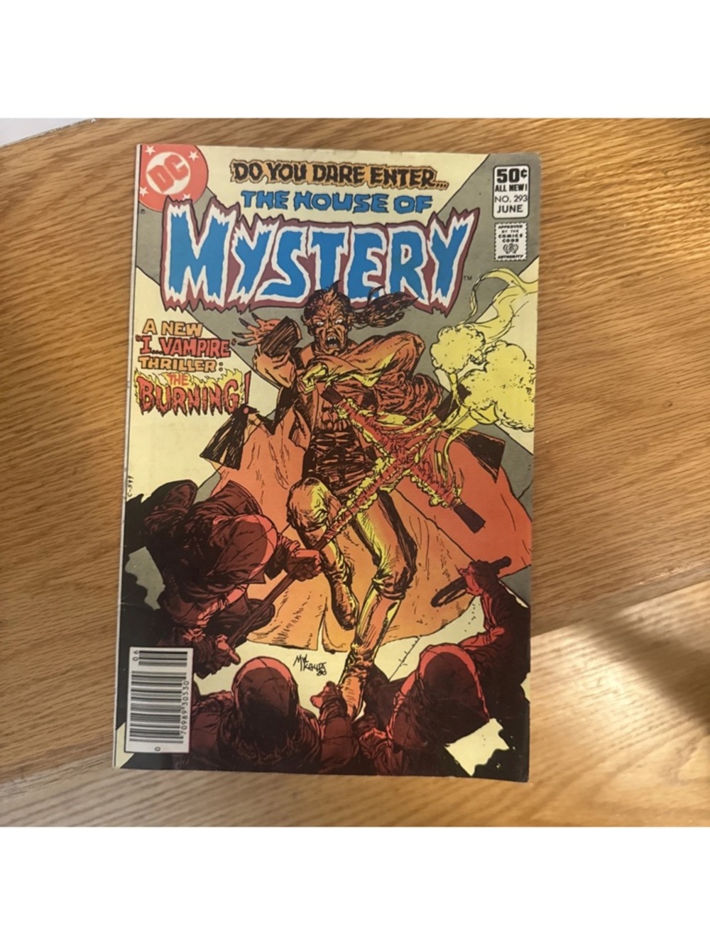 Comic Book - House of Mystery #293 Newsstand Variant (DC Comics June 1981)